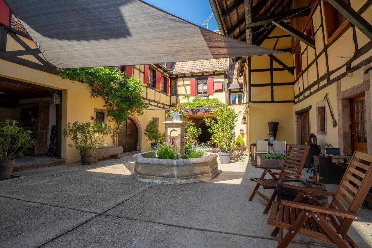 La Cour St-Fulrad - Les Suites Saint-Hippolyte  Eksteriør bilde